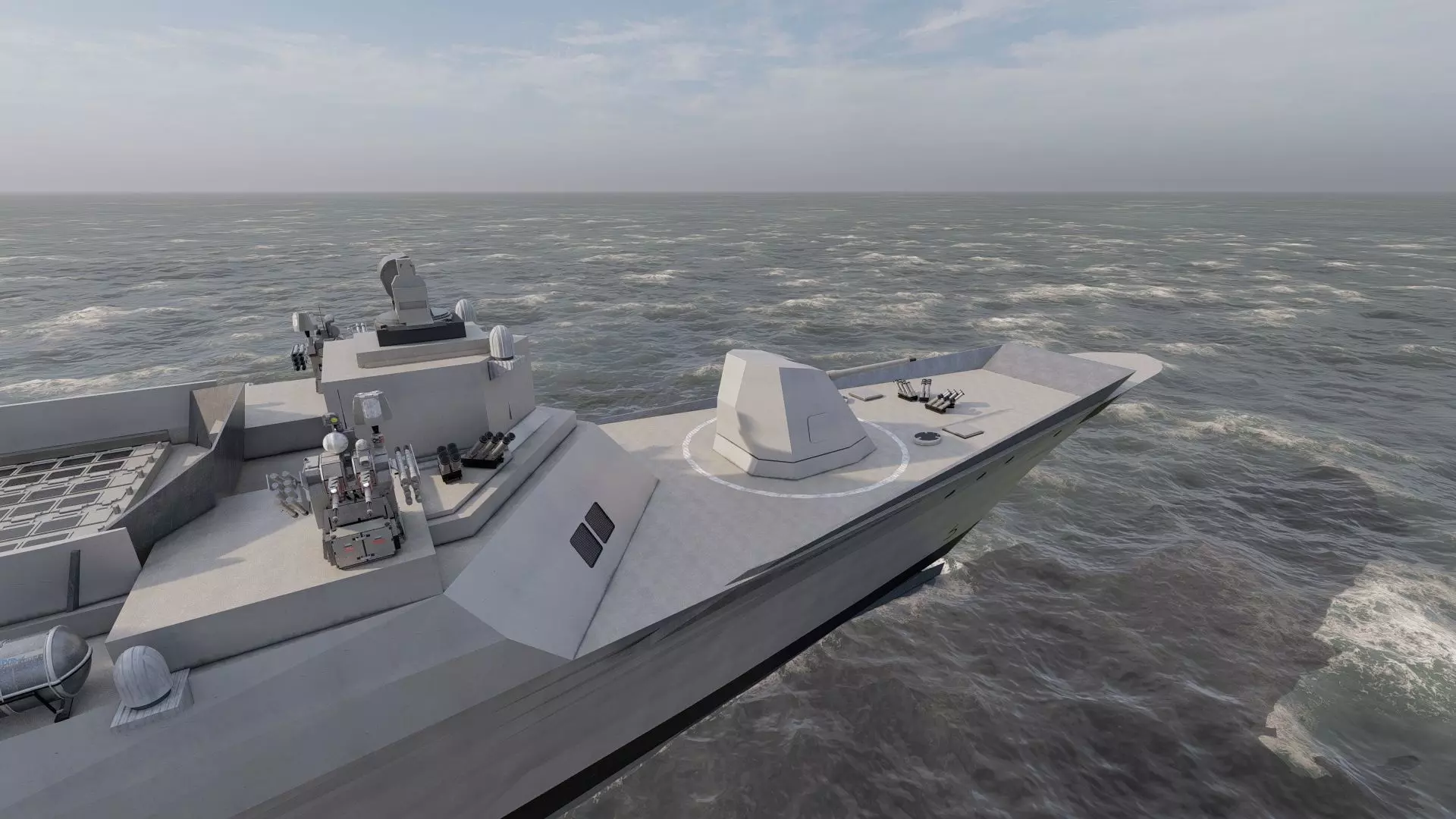 INDIAN NAVY MULTI ROLE DESTROYER 3D model_20