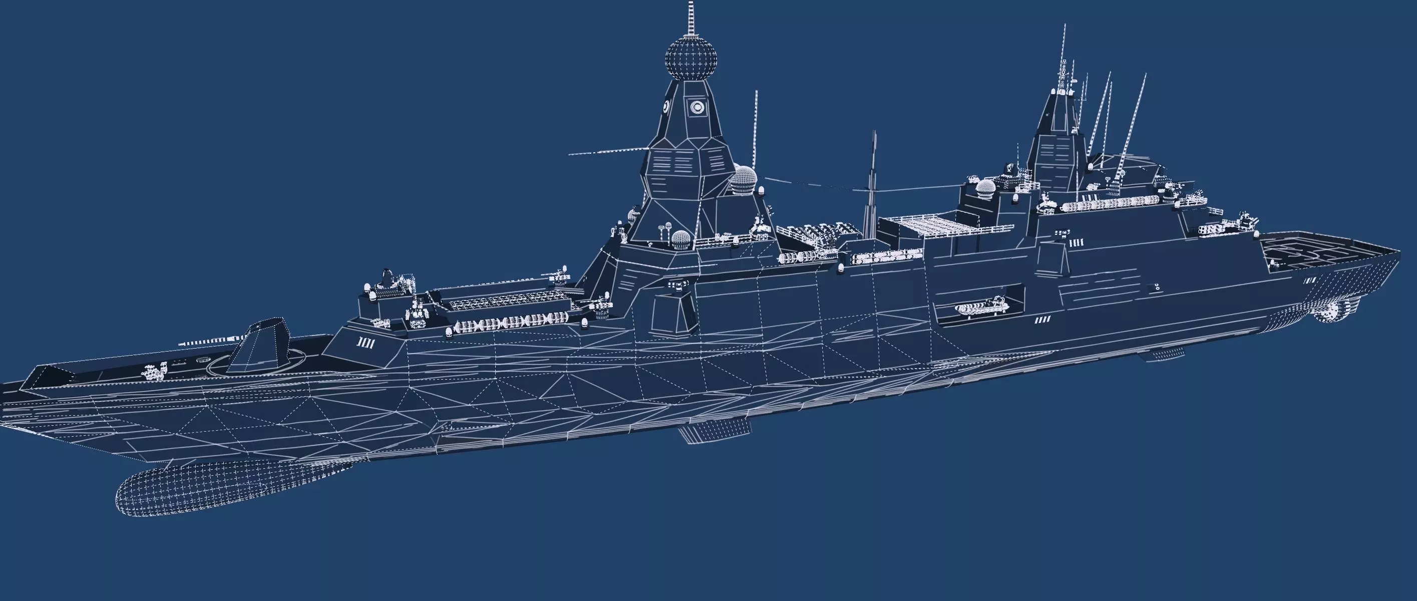 INDIAN NAVY MULTI ROLE DESTROYER 3D model_46