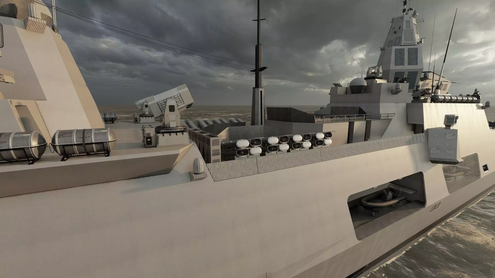 INDIAN NAVY MULTI ROLE DESTROYER 3D model_26