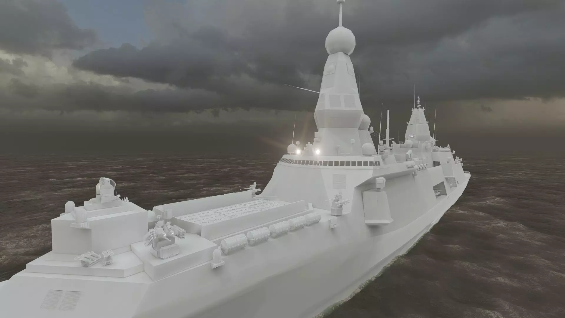INDIAN NAVY MULTI ROLE DESTROYER 3D model_41