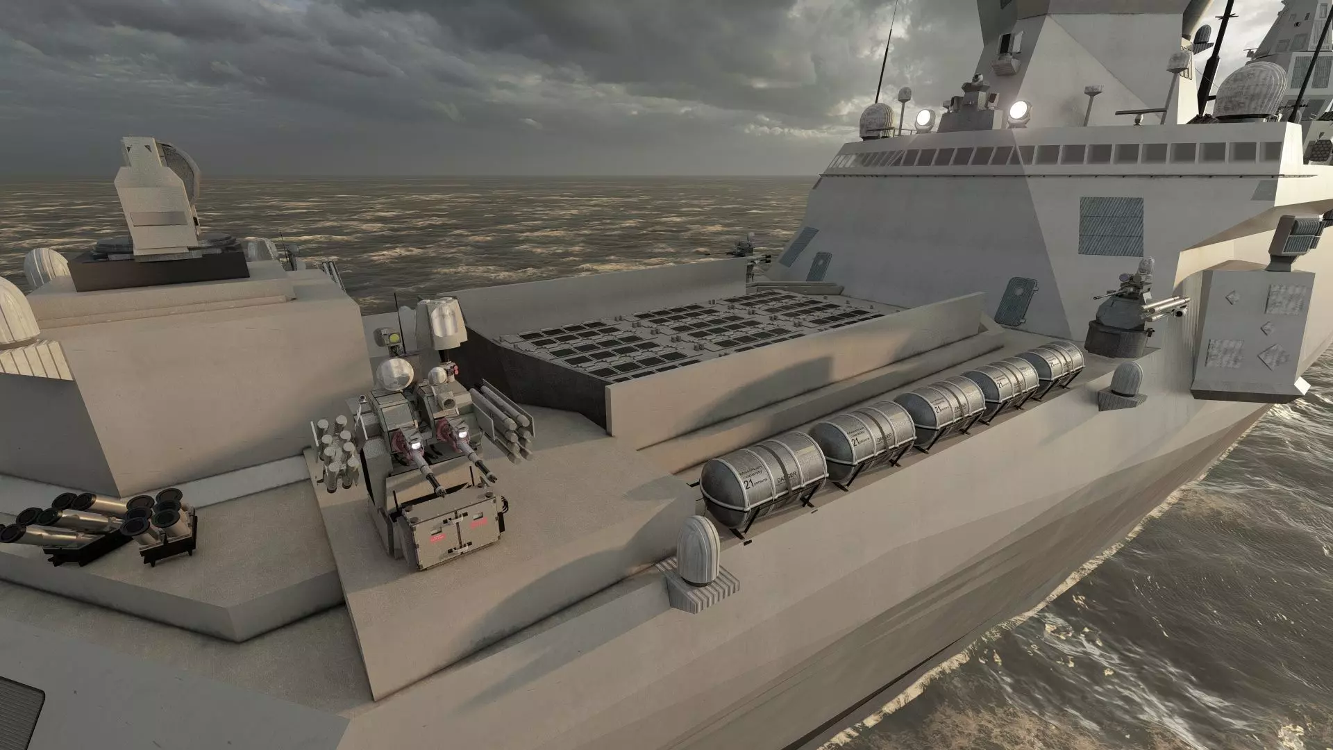 INDIAN NAVY MULTI ROLE DESTROYER 3D model_24
