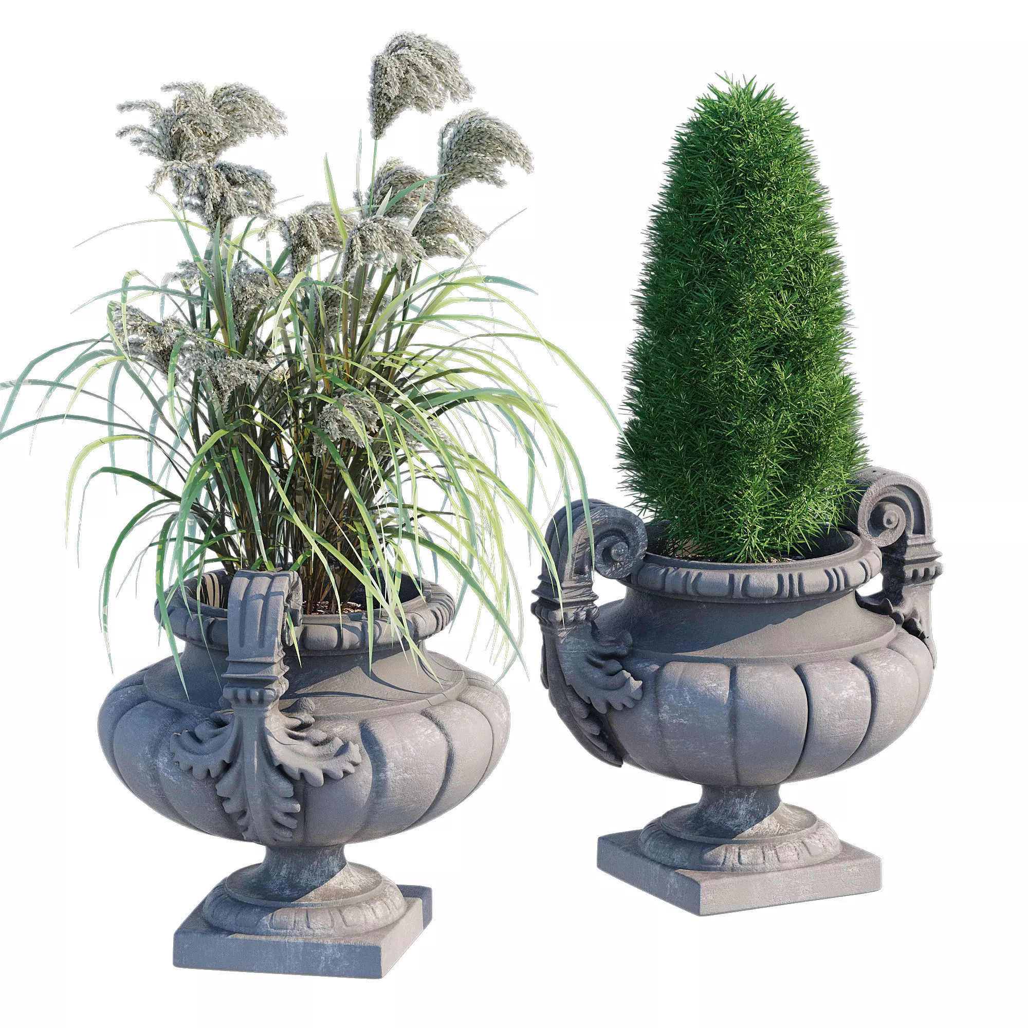 Greek Planter 3D model