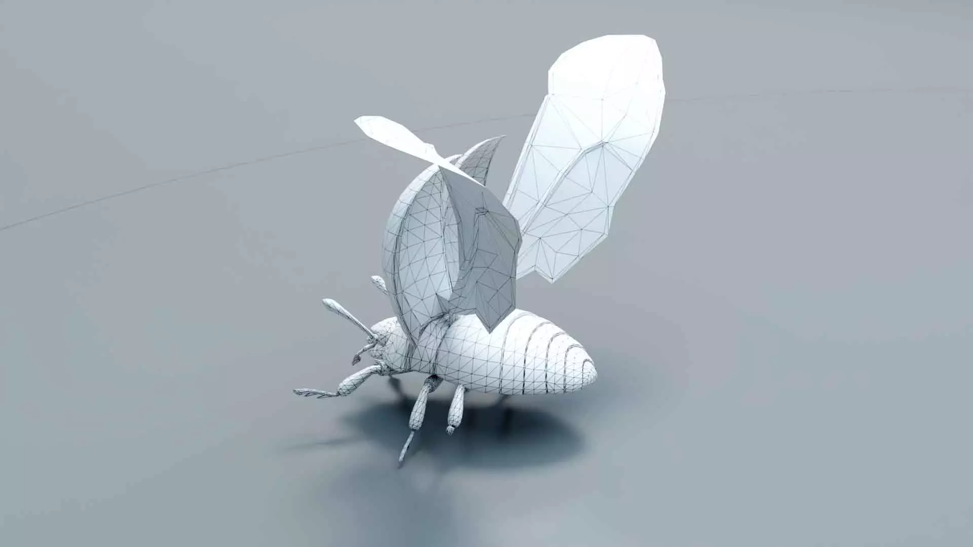 Ladybug stylized 3D model_21