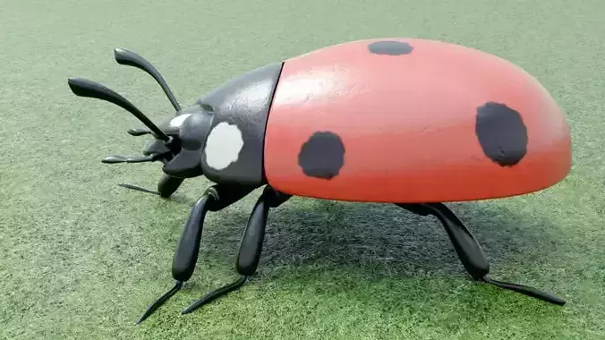 Ladybug stylized