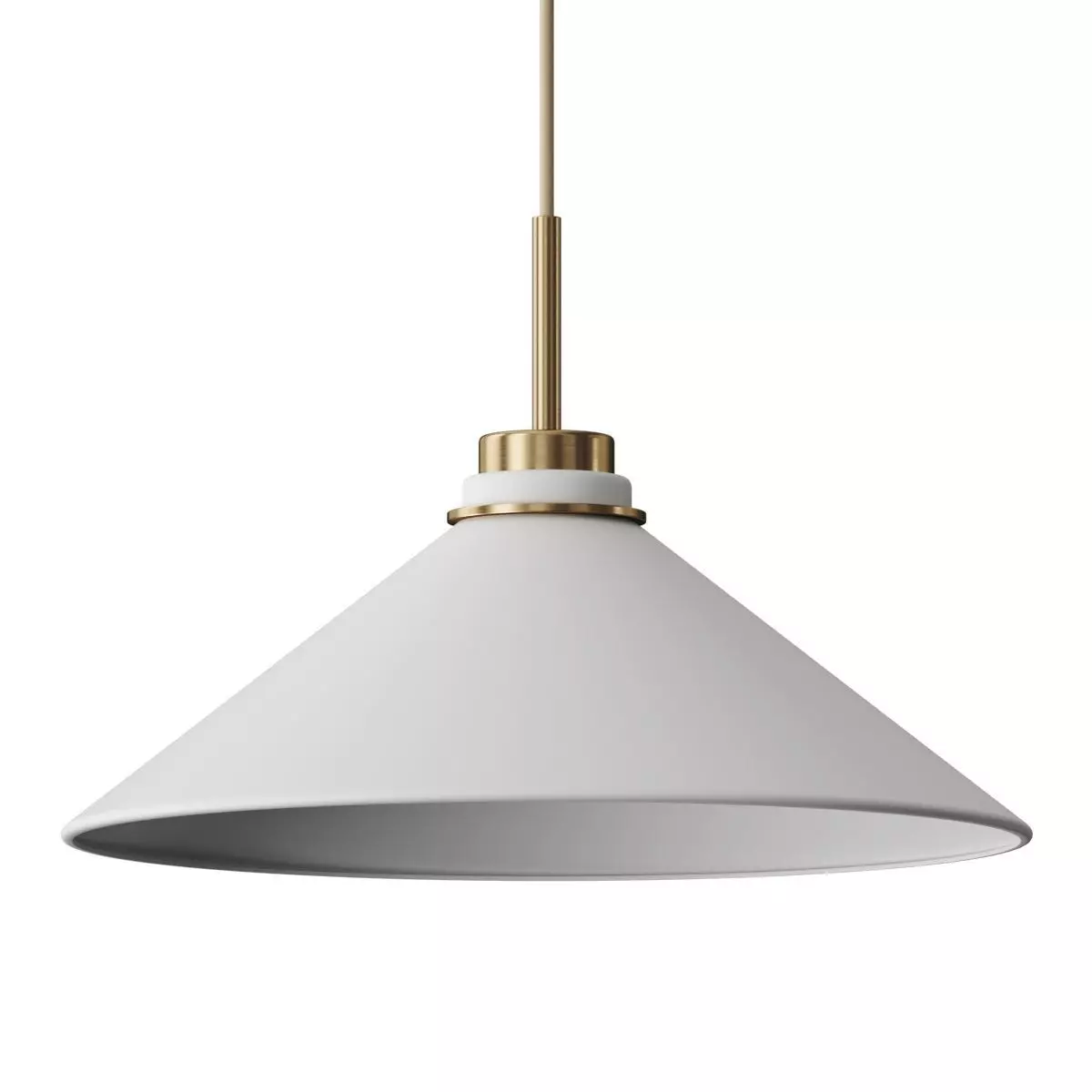 West Elm Roslyn Pendant Lamp 3D model_3