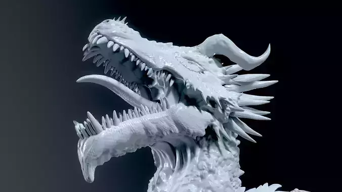 Dragon Sculpt for Print