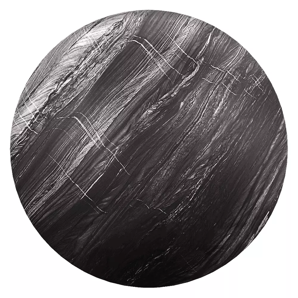 Premium Black Veined Marble Texture Texture