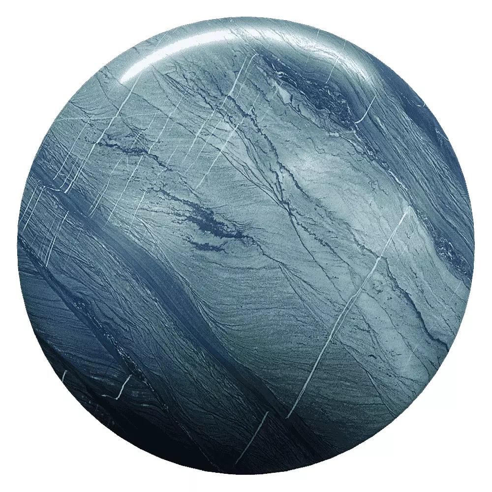 Elegant Blue Marble Texture Texture