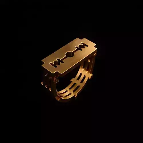 Razor Blade Ring