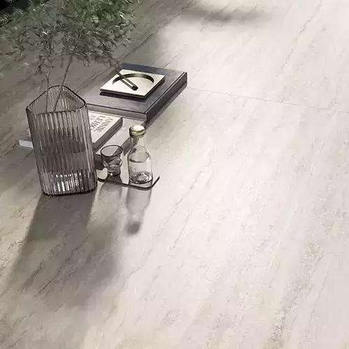 Beige Travertine Stone Tile 3D Model