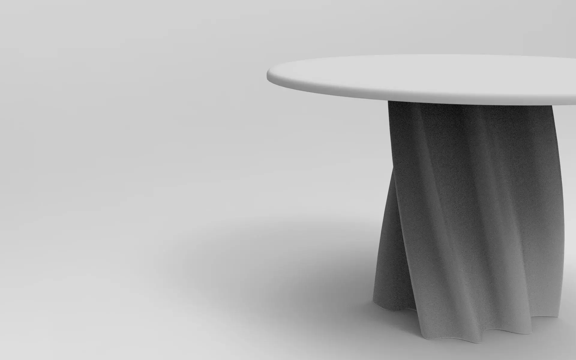Lurr Dining Table Low-poly 3D model_7