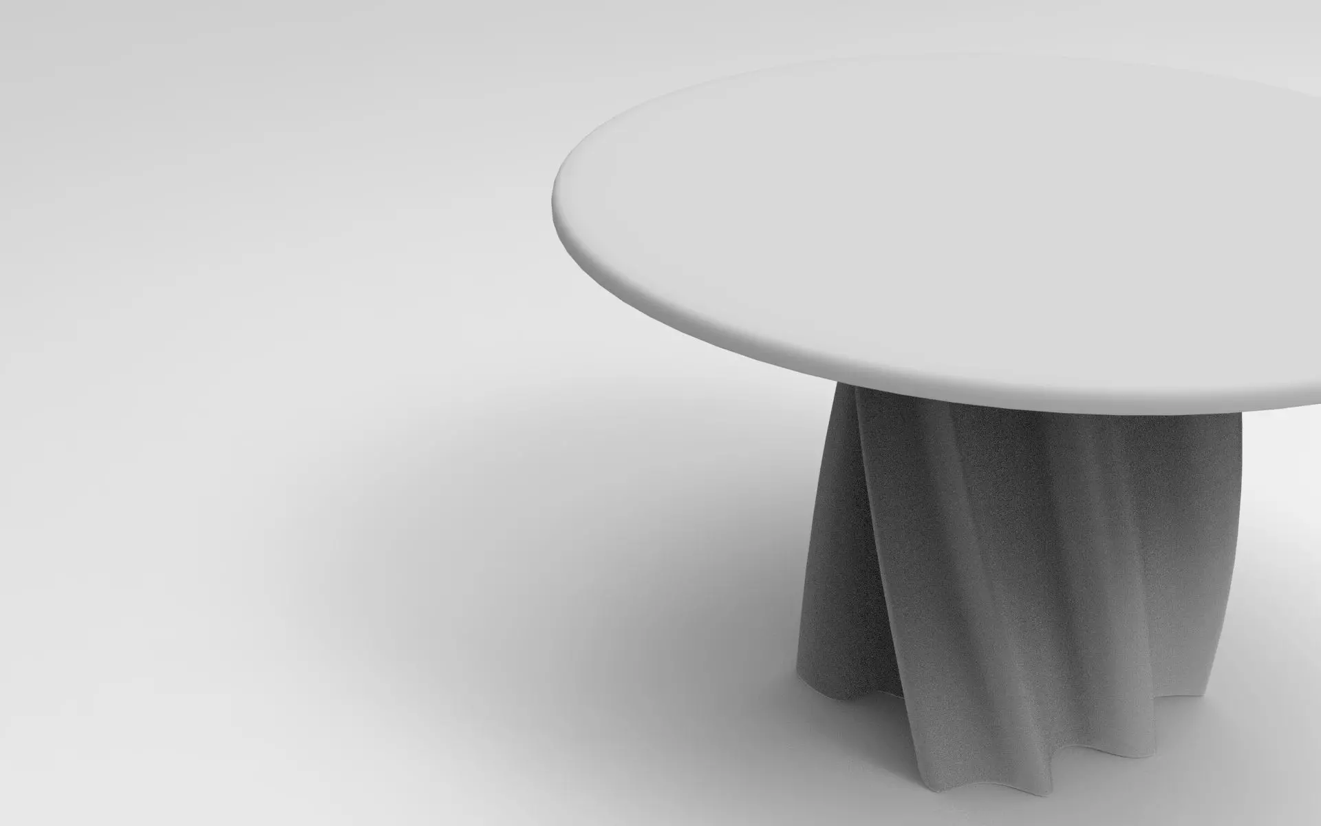 Lurr Dining Table Low-poly 3D model_8