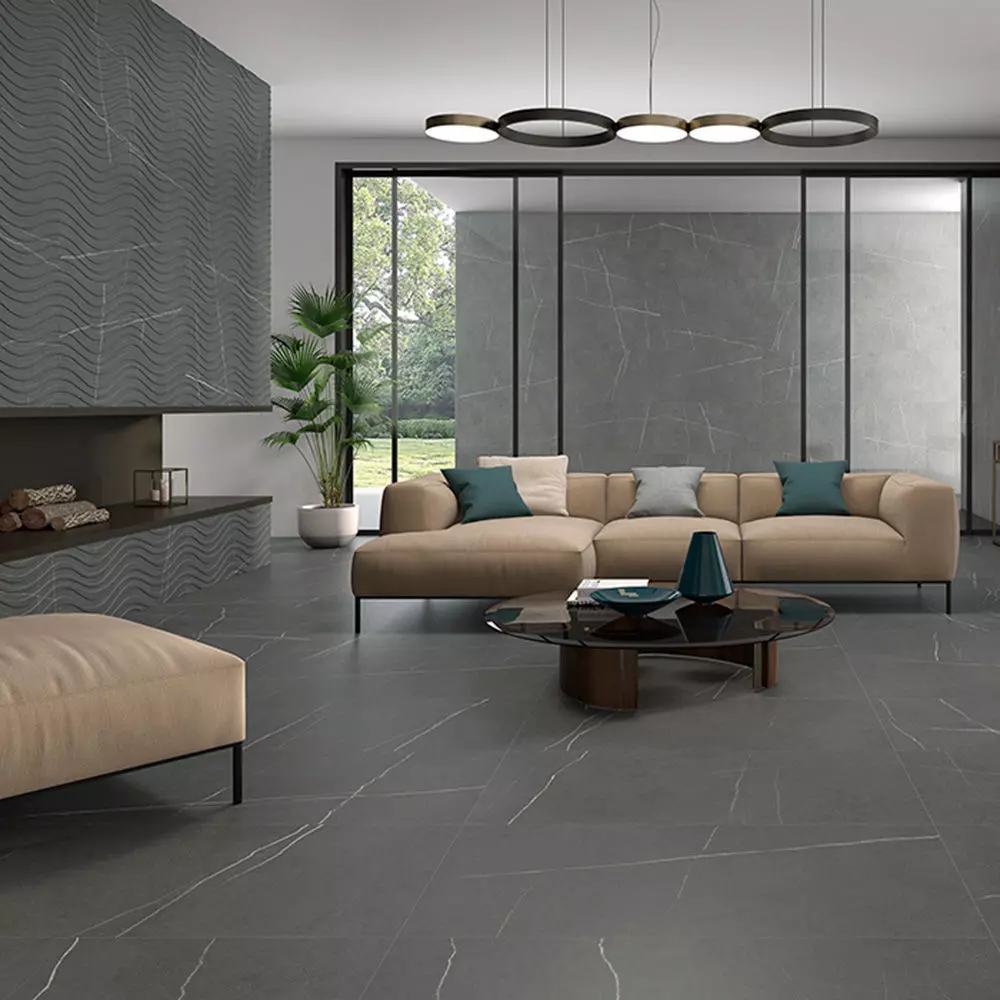 Luxury Dark Gray Marble Wall Floor Tiles 3D Model Texture_0