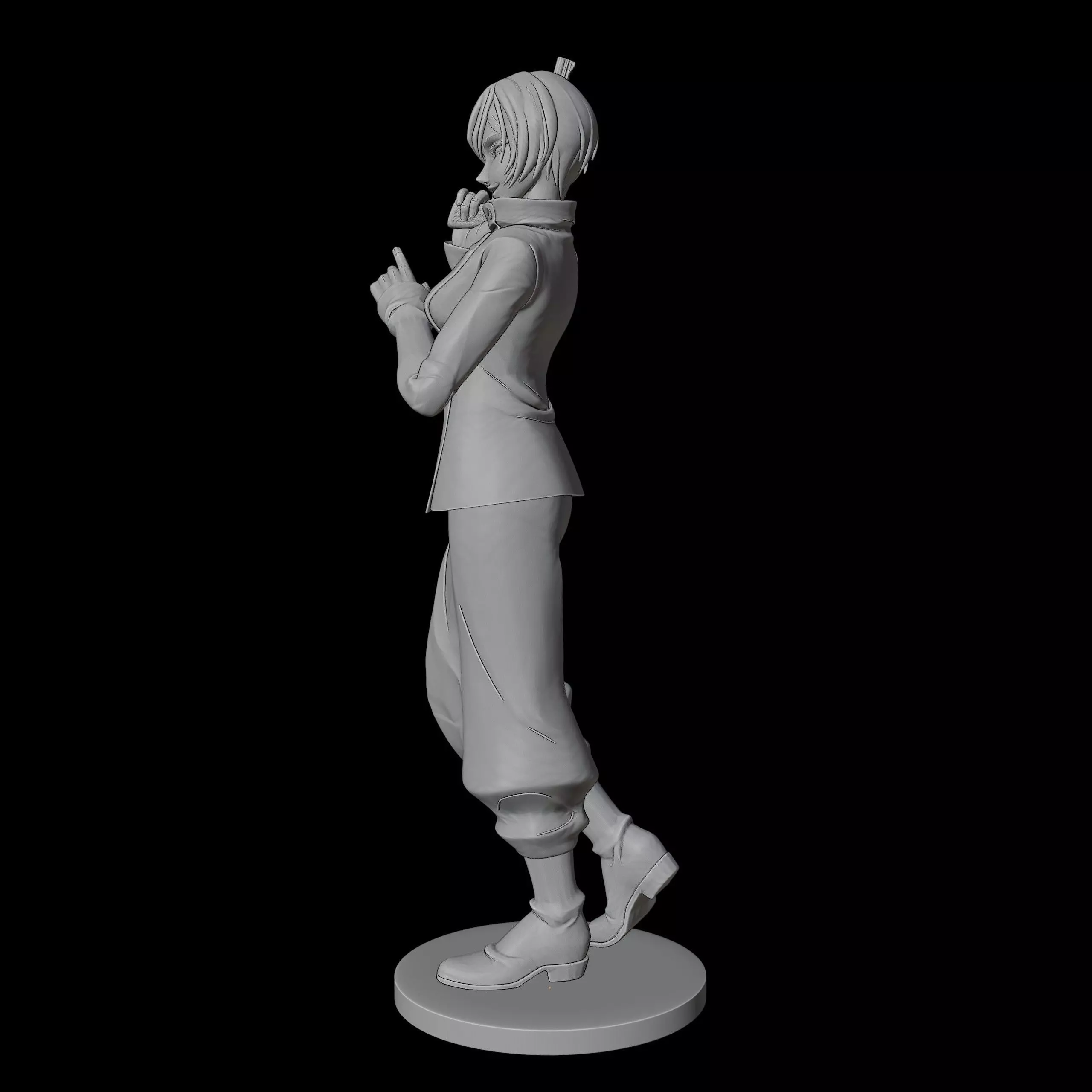 Mai Zenin 3D print model_3