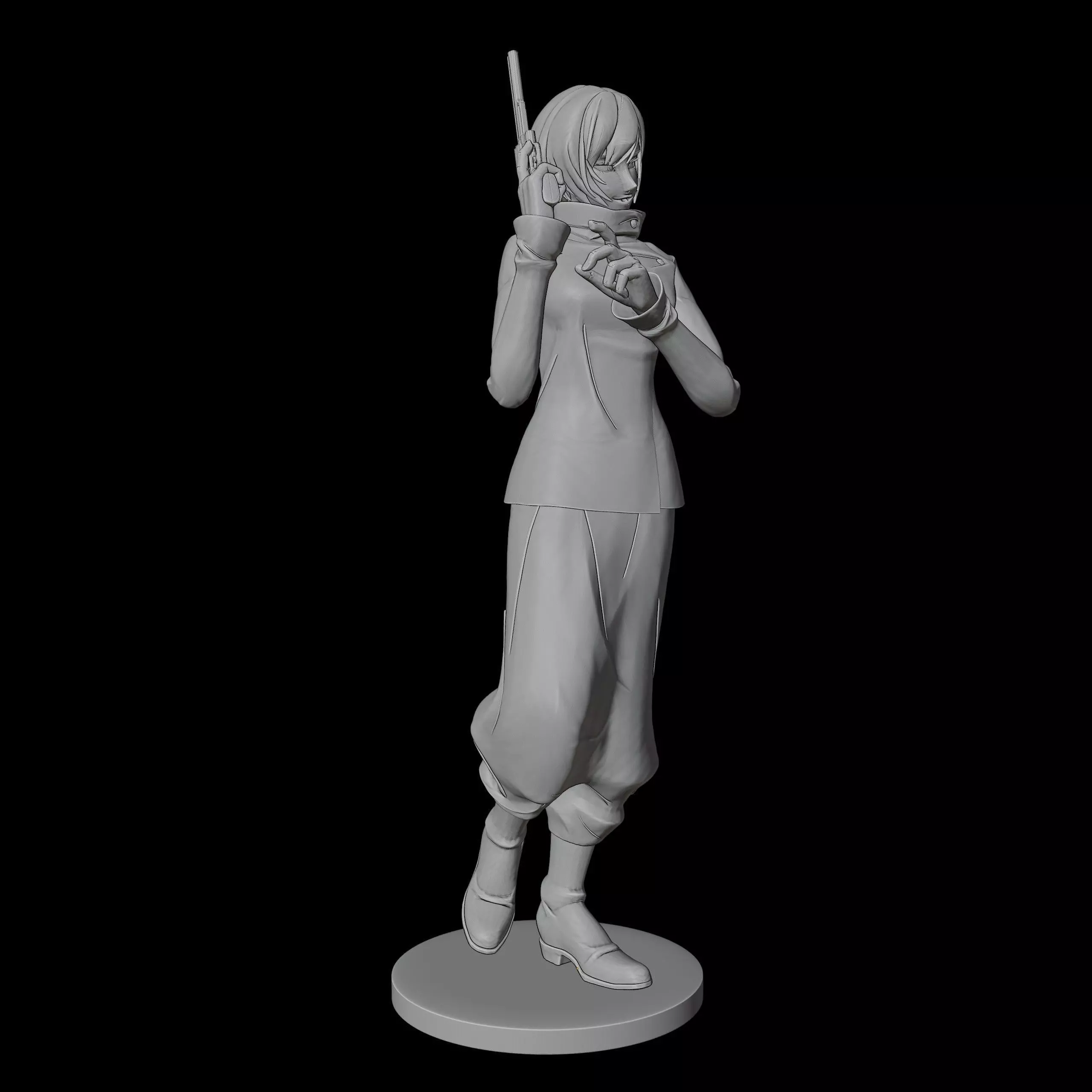 Mai Zenin 3D print model_11