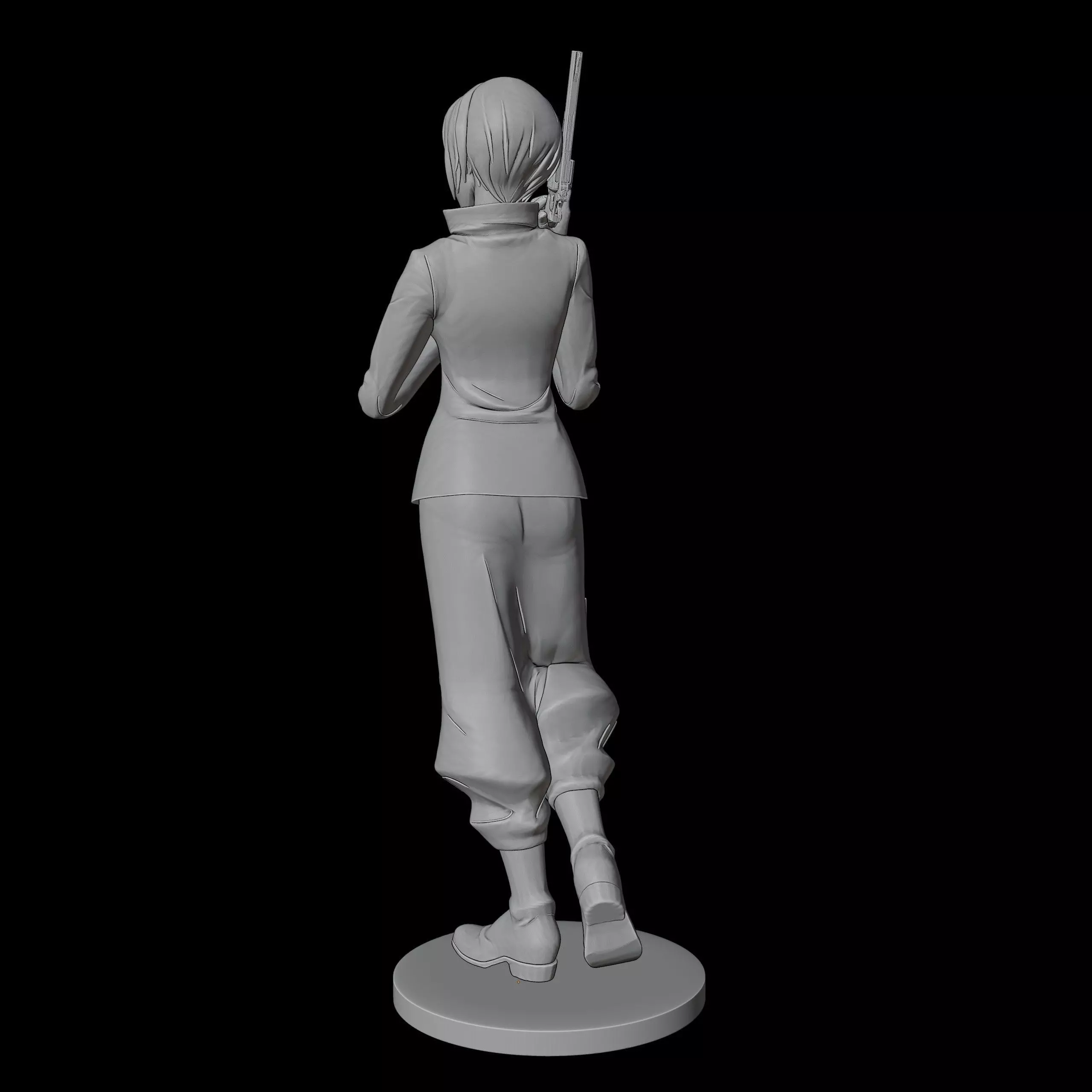 Mai Zenin 3D print model_5