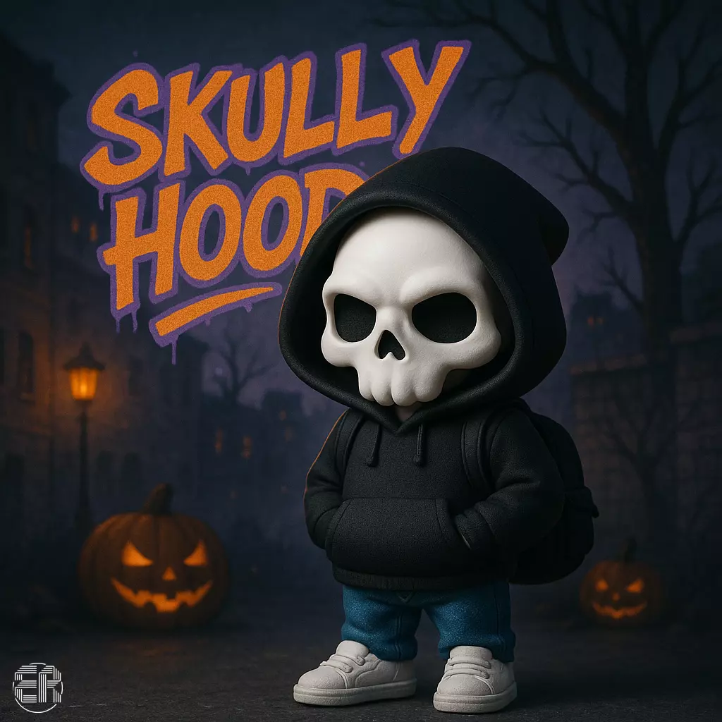 Skully Hood - Hoody Family 3D print model_0