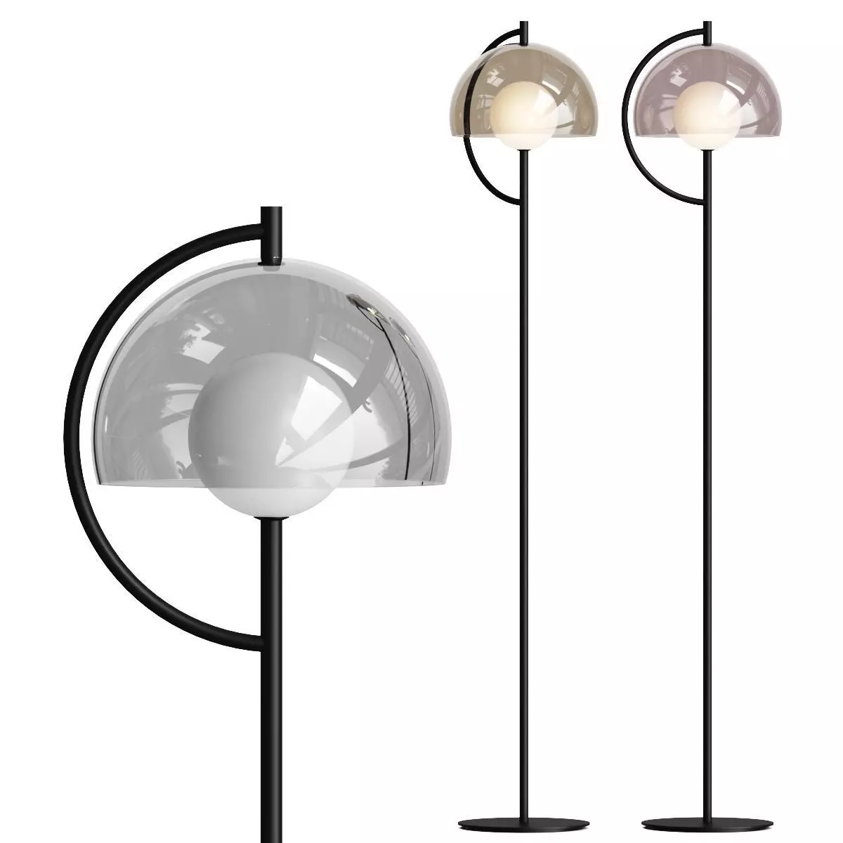 Ligne Roset Hood Floor Lamp 3D model