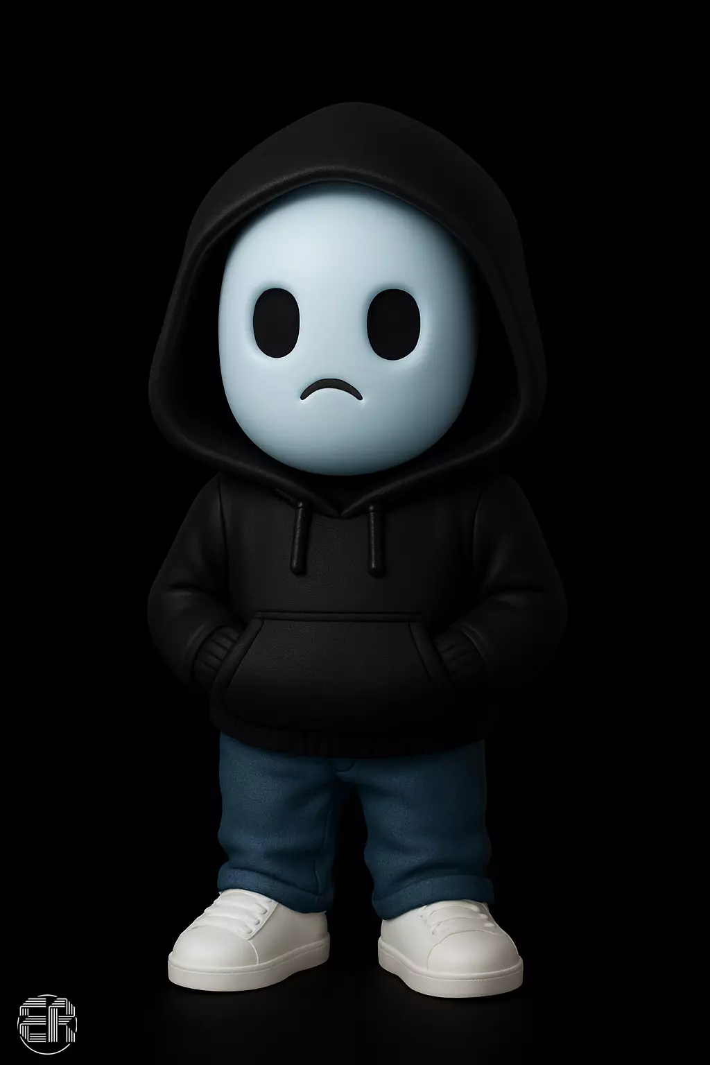 Ghosty Hood - Hoody Family 3D print model_1