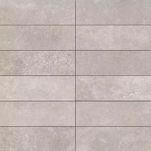 Light Gray Beige Ceramic Tile Floor 3D Model 
