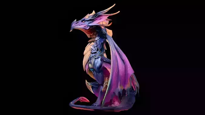 3D Fantasy Dragon 