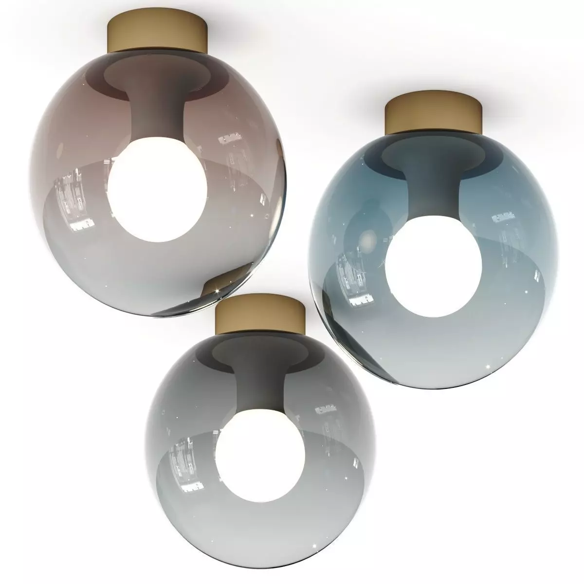 Cangini and Tucci Cherry Ceeiling Lamp 3D model_2