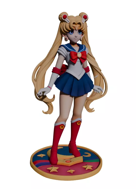 Sailor Moon 3D print model