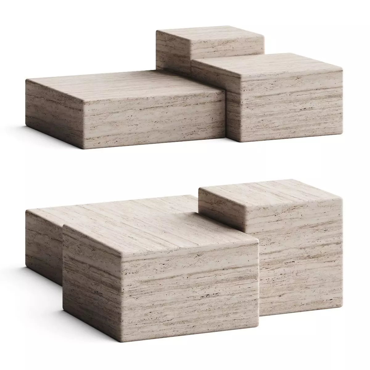 Vical Home Rapolano Coffee Table 3D model_0