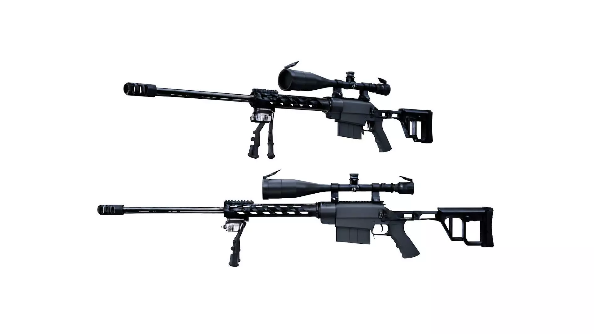 TSVL-8 M1 Stalingrad  rifle  3D model_0