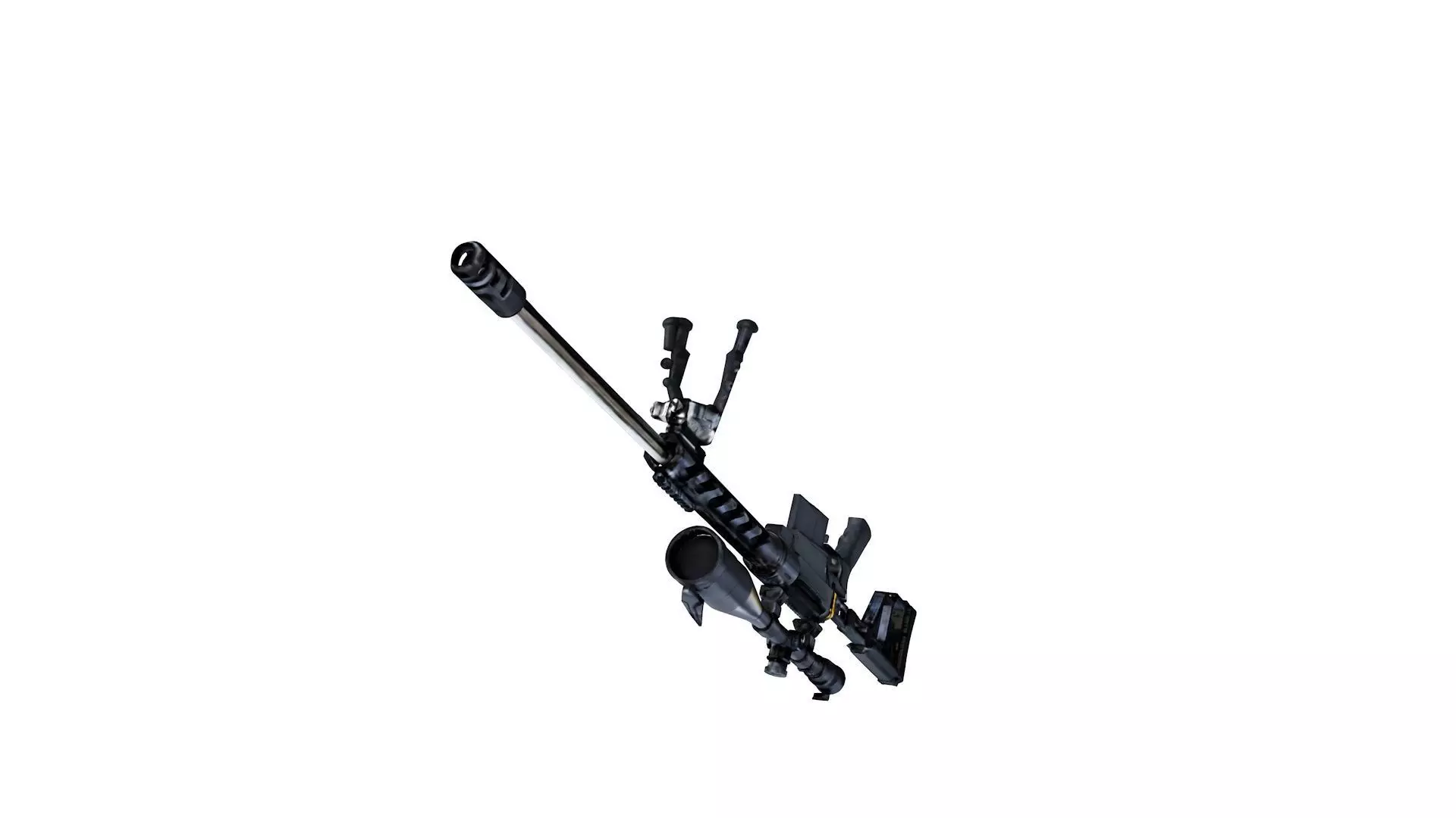 TSVL-8 M1 Stalingrad  rifle  3D model_3