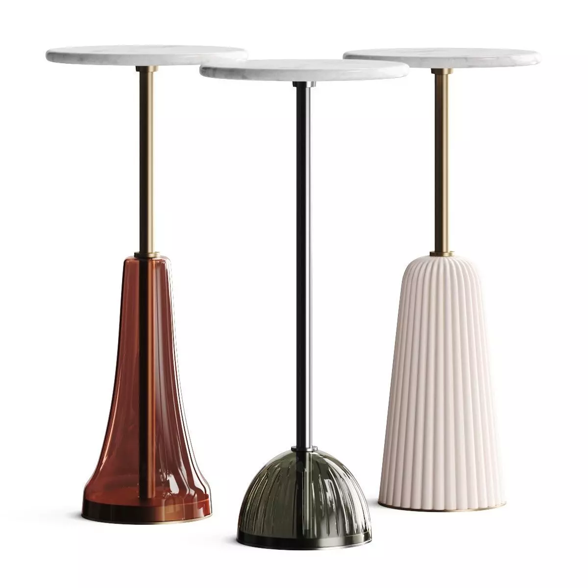 Vical Home Murano Colmar Sintra Side Table 3D model_0