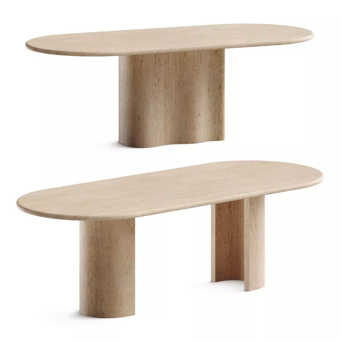 Vical Home Thiennes Dining Table 3D model_0