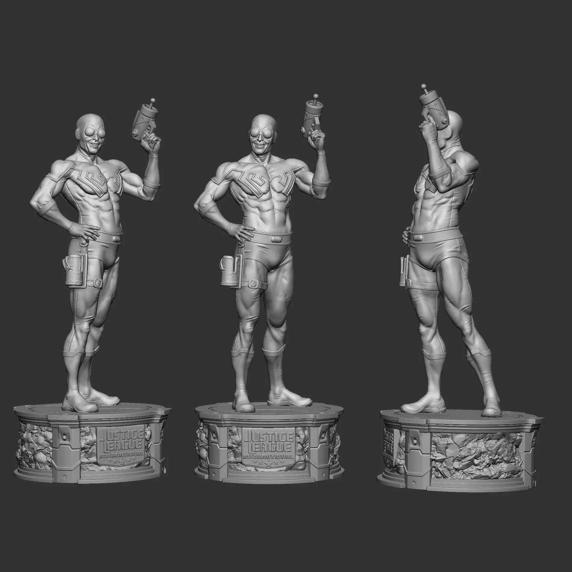 Blue Beetle 3D print model