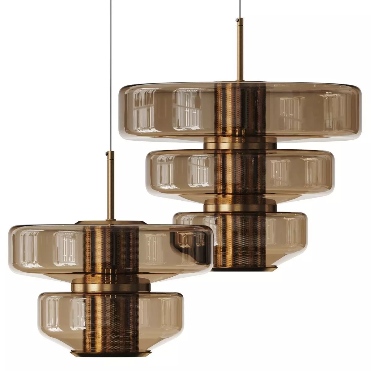 Vical Home Gala Alexa Ceiling Lamp 3D model_3