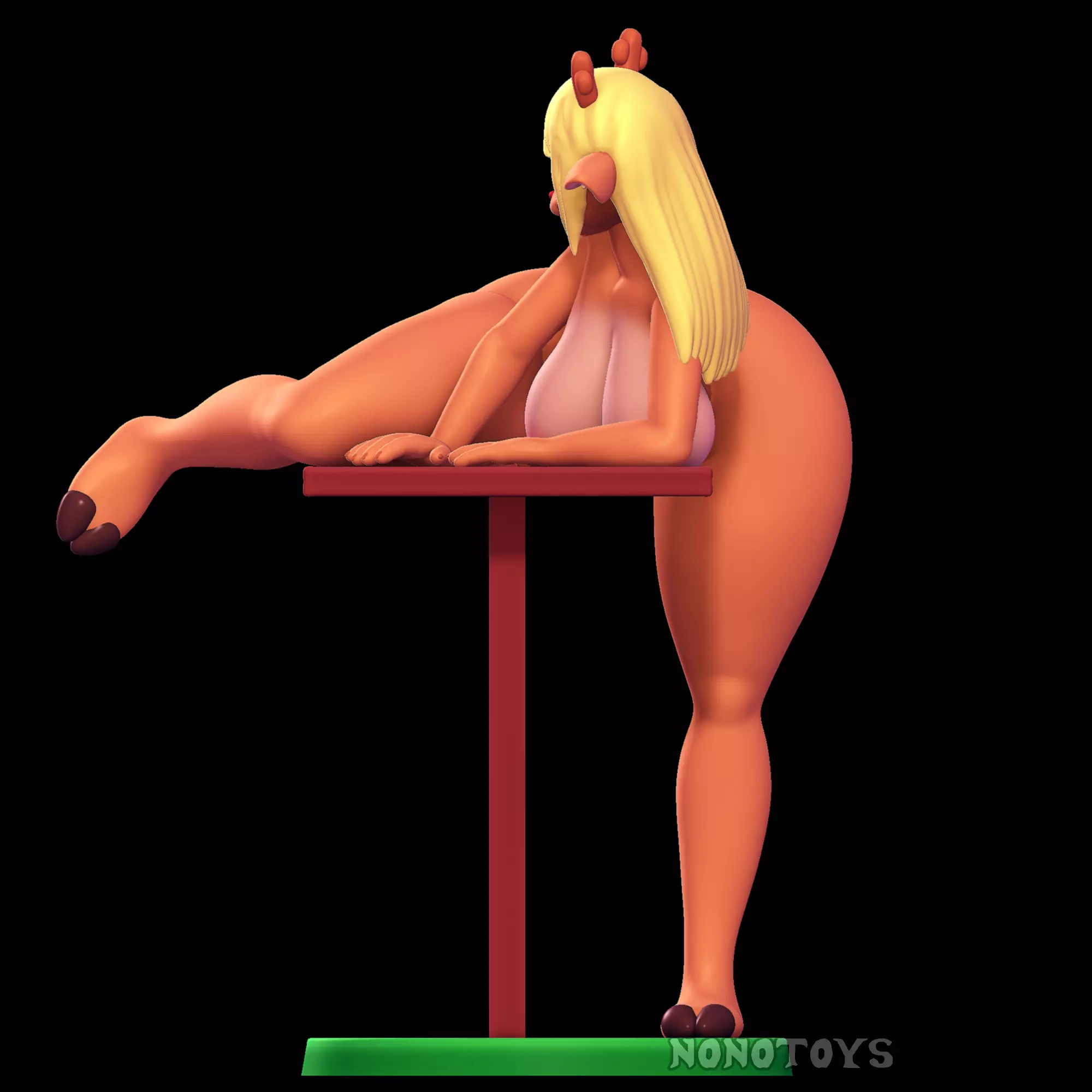 Noelle Holiday - NSFW and SFW 3D print model_3