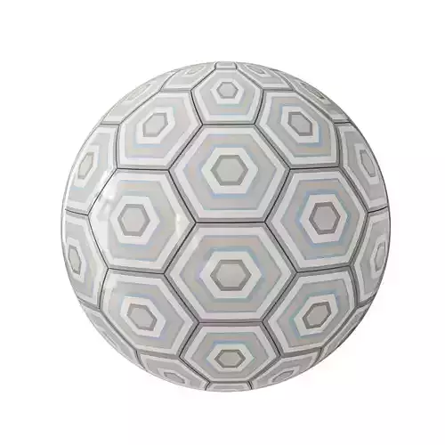 Geometric Hexagon Tile Texture 