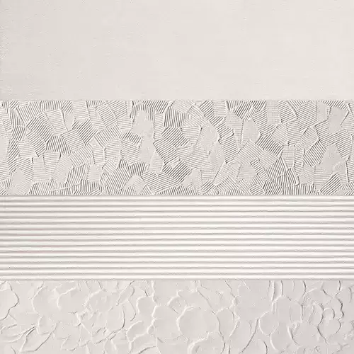 Elegant Floral Relief Tile Texture