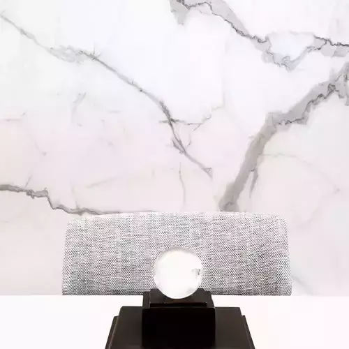 White Marble Mosaic Tile 3D Model 
