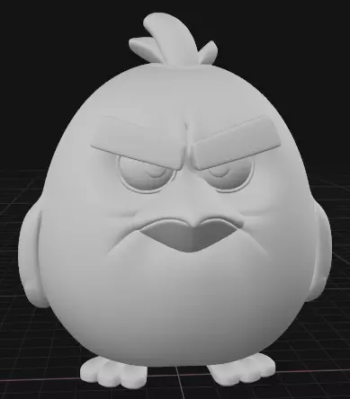 Terence Angry Birds 3D print model_1