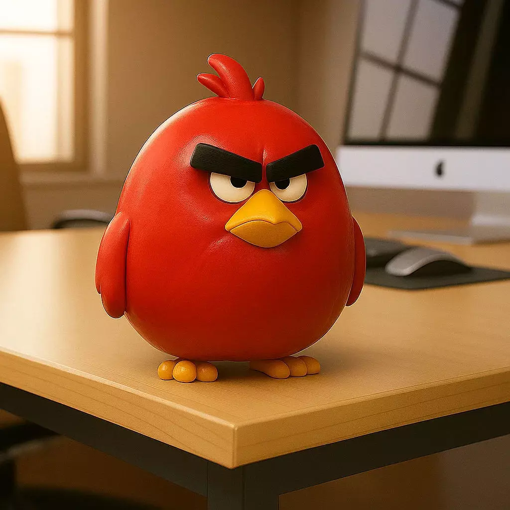 Terence Angry Birds 3D print model_0