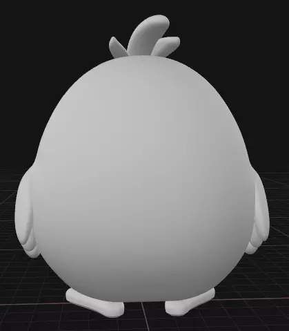 Terence Angry Birds 3D print model_3