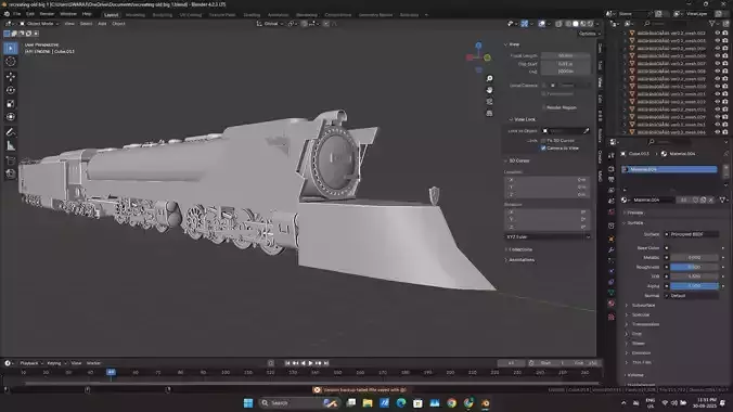  galaxy railways big 1 A Replica of Charlie studios first big1