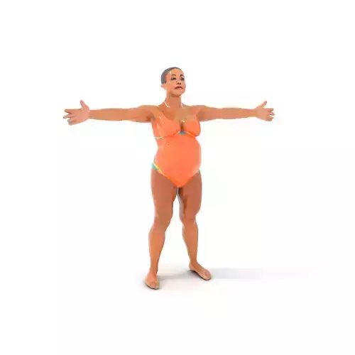 Summer Swimsuit model pack Low-poly 3D model