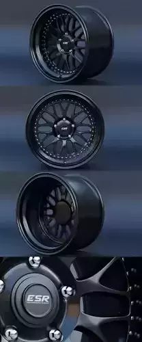 ESR CS1 gloss black Rims