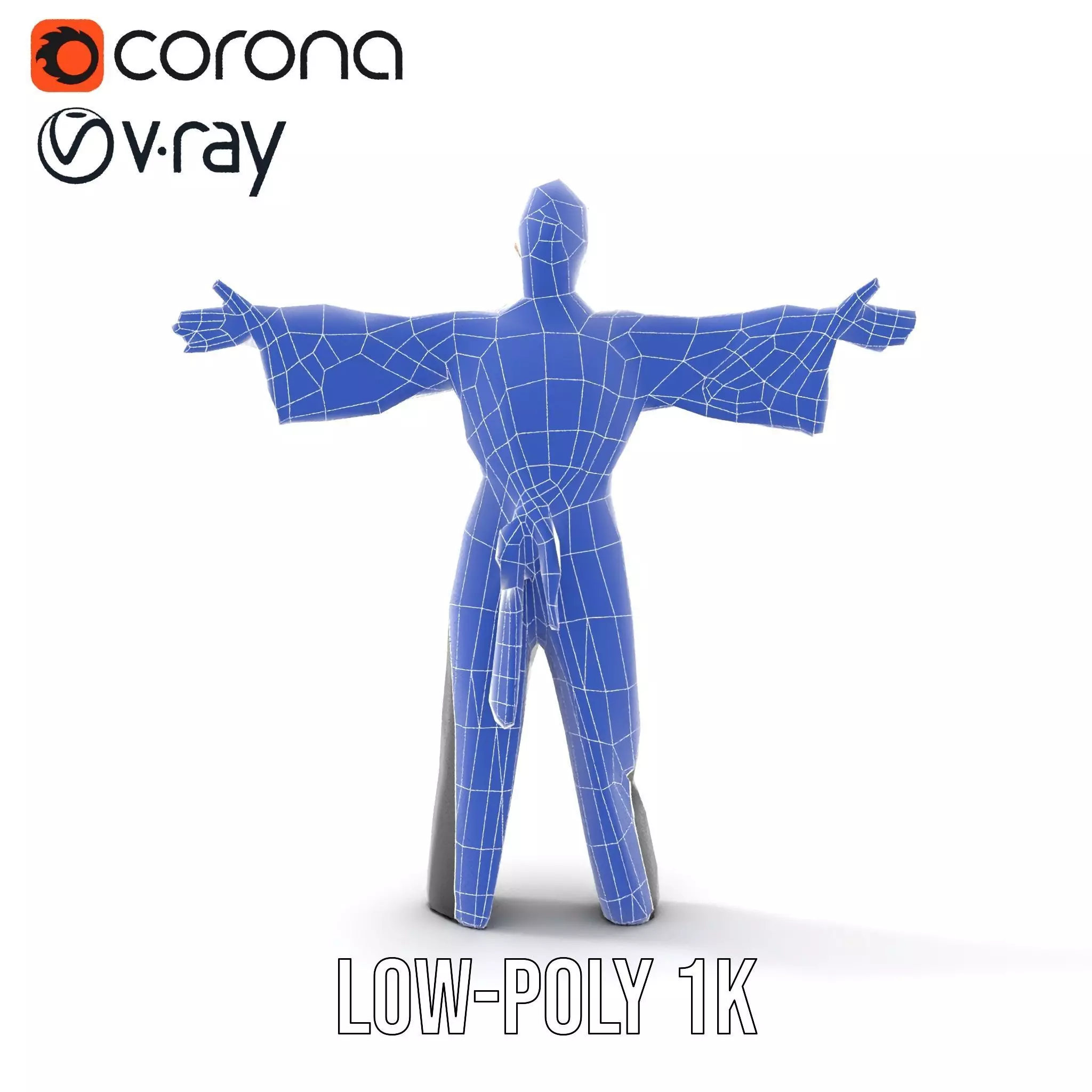 Chic White Blouse model pack Low-poly 3D model_27