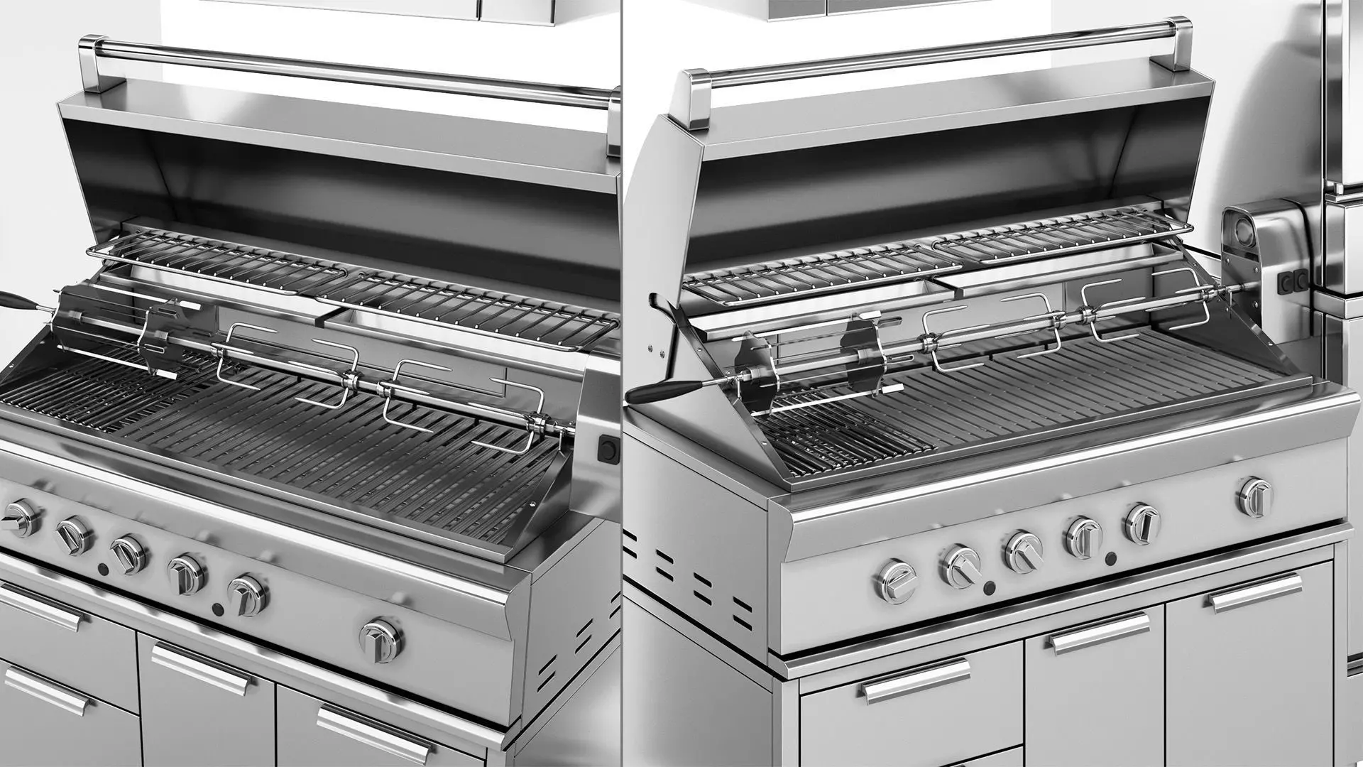 A set of equipment for cafes and restaurants 3D model_11