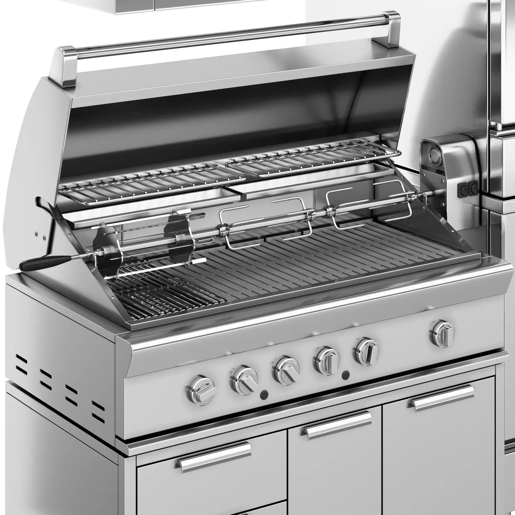 A set of equipment for cafes and restaurants 3D model_3