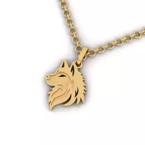Wolf Pendant