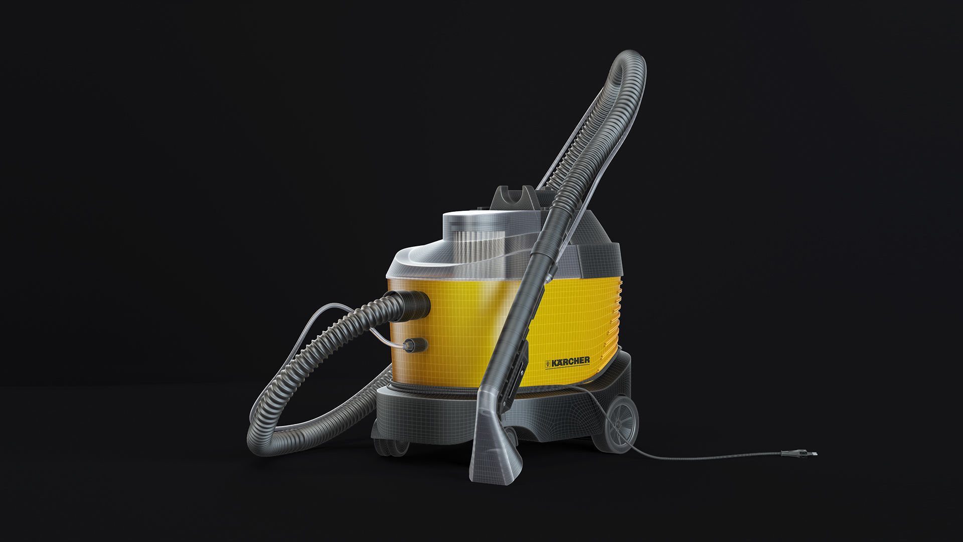 Vacuum Cleaner 3D model_2