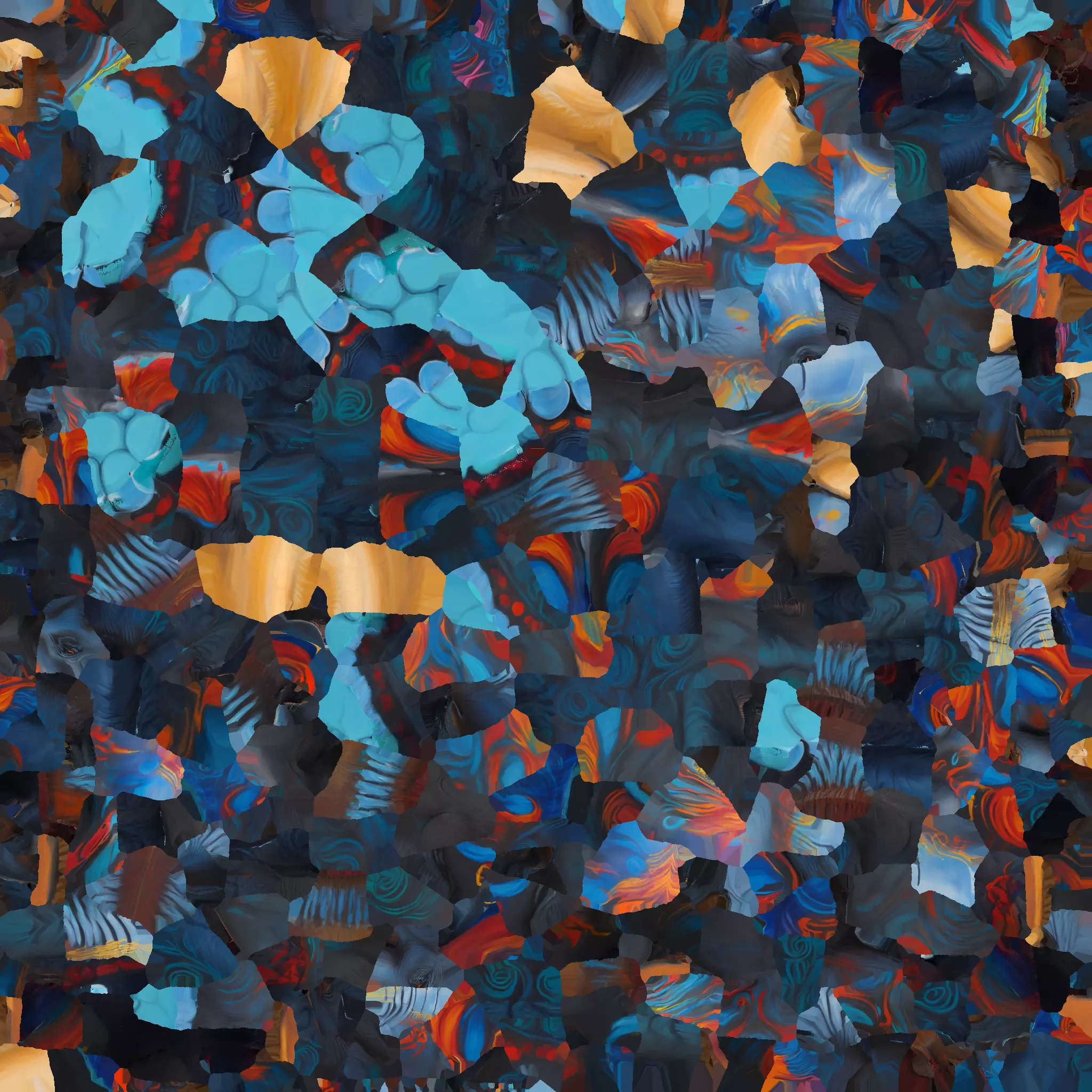 Geometric Elephant 3D Modern Low-Poly Sculpture Free 3D print model_5